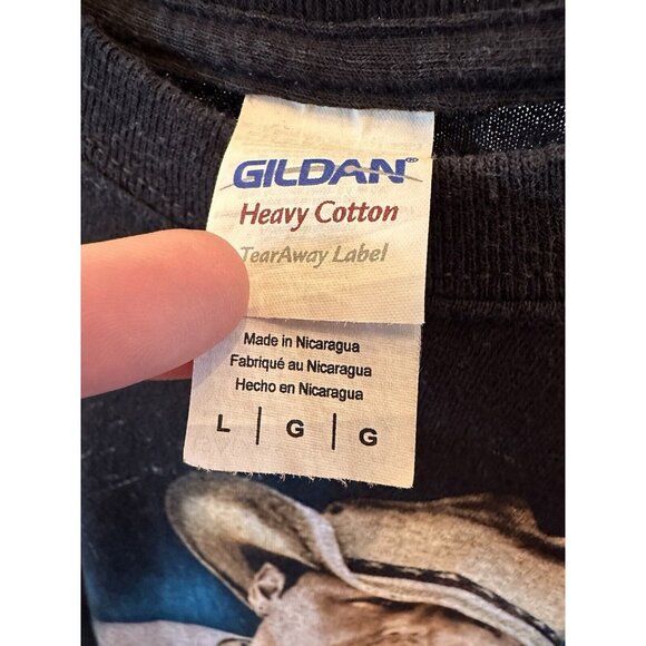 Jason Aldean Burn It Down 2015 Tour T-Shirt Men Large Short Sleeve Graphic Black - Picture 3 of 3